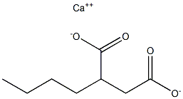 2-Butylsuccinic acid calcium salt Struktur