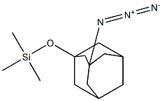 3-Azido-1-(trimethylsiloxy)adamantane 结构式