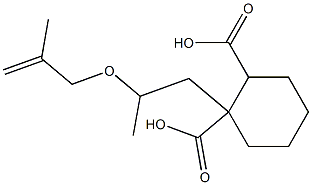  Cyclohexane-1,2-dicarboxylic acid hydrogen 1-[2-(methallyloxy)propyl] ester