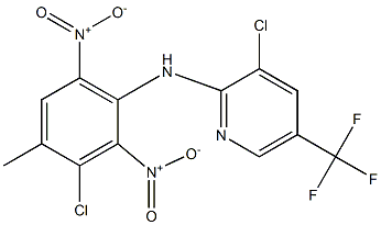 3-Chloro-5-trifluoromethyl-N-(3-chloro-4-methyl-2,6-dinitrophenyl)pyridin-2-amine