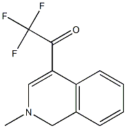 2-Methyl-4-(trifluoroacetyl)-1,2-dihydroisoquinoline,,结构式