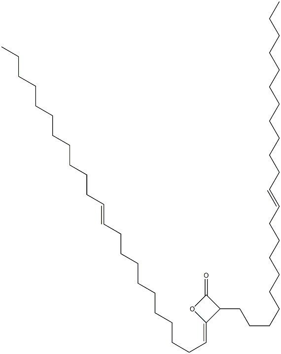 3-(10-Docosenyl)-4-(11-tricosen-1-ylidene)oxetan-2-one Structure