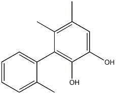  4,5-Dimethyl-3-(2-methylphenyl)benzene-1,2-diol