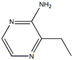 2-Amino-3-ethylpyrazine Structure