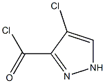 4-Chloro-1H-pyrazole-3-carbonylchloride Structure