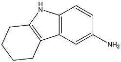 6,7,8,9-Tetrahydro-5H-carbazol-3-ylamine 化学構造式