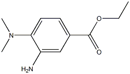 Ethyl 3-amino-4-(dimethylamino)benzoate Structure