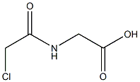 2-[(2-Chloroacetyl)amino]acetic acid Structure