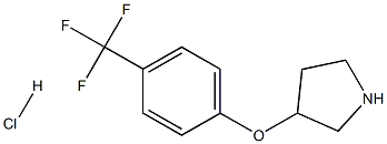  3-[4-(Trifluoromethyl)phenoxy]pyrrolidinehydrochloride