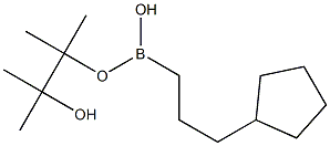 3-Cyclopentylpropylboronic acid pinacol ester, 97% Structure