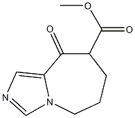 methyl 9-oxo-6,7,8,9-tetrahydro-5H-imidazo[1,5-a]azepine-8-carboxylate Structure