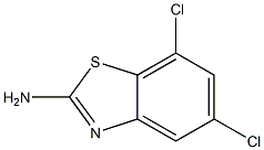 2-氨基-5,7-二氟苯并噻唑 结构式
