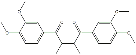 2,3-dimethyl-1,4 bis(3,4-dimethoxyphenyl)butane-1,4-dione