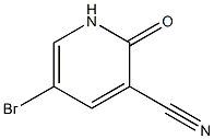 5-bromo-2-oxo-1,2-dihydropyridine-3-carbonitrile Struktur