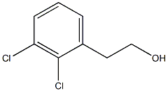 2,3-二氯苯乙醇, , 结构式