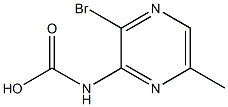 (3-Bromo-6-methyl-pyrazin-2-yl)-carbamic acid