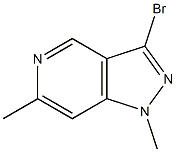 3-bromo-1,6-dimethyl-1H-pyrazolo[4,3-c]pyridine|