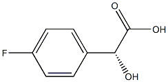 (R)-2-(4-fluorophenyl)-2-hydroxyacetic acid Structure