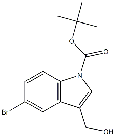 tert-butyl 5-bromo-3-(hydroxymethyl)-1H-indole-1-carboxylate|