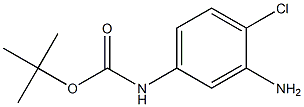 2-Amino-4-Boc-amino-phenylchloride,,结构式