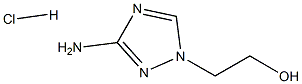 2-(3-氨基-1H-1,2,4-三唑-1-基)乙醇 HCL, , 结构式