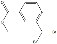 methyl 2-(dibromomethyl)isonicotinate Structure