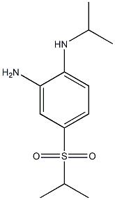 N1-ISOPROPYL-4-(ISOPROPYLSULFONYL)BENZENE-1,2-DIAMINE 结构式