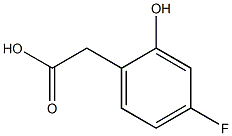 2-hydroxy-4-fluorophenylacetic acid