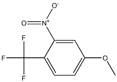 2-Nitro-4-methoxybenzotrifluoride 化学構造式