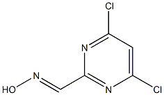 4,6-dichloropyriMidine-2-carbaldehyde oxiMe Structure