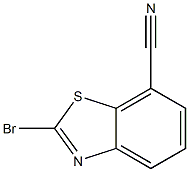 2-溴-7-氰基苯并噻唑, , 结构式