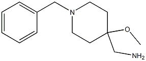 (1-Benzyl-4-Methoxypiperidin-4-yl)MethanaMine Structure