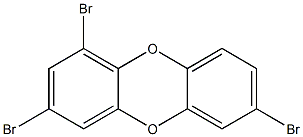 1,3,7-Tribromodibenzo-p-dioxin 结构式