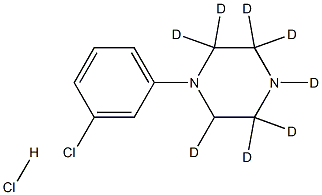 1-(3-氯苯基)哌嗪盐酸盐-D8