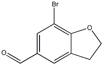 7-Bromo-2,3-dihydrobenzo[b]furan-5-carboxaldehyde Structure