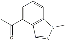 1-(1-Methyl-1H-indazol-4-yl)ethan-1-one,,结构式