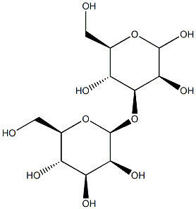 3-O-(b-D-Mannopyranosyl)-D-mannopyranose,,结构式