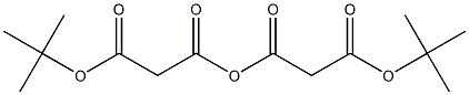 BOC醋酸酐,,结构式