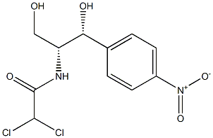 Chloramphenicol solution (CHLORAMPHENICOL, 34MG/ML) Struktur