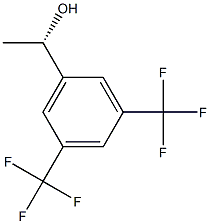 (1S)-1-[3,5-二(三氟甲基)苯基]乙醇, , 结构式