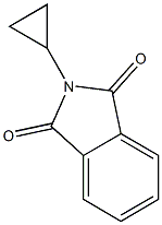 (S)-N-环丙基邻苯二甲酰亚胺,,结构式