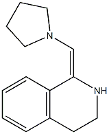 1-(四氢吡咯-1-亚甲基)-1,2,3,4-四氢异喹啉 结构式