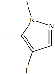 1,5-二甲基-4-碘吡唑 结构式