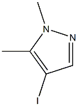 1,5-二甲基-4-碘吡唑, , 结构式