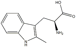 2-methyl-L-tryptophan 化学構造式