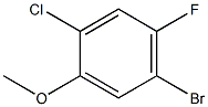 2-chloro-4-fluoro-5-bromoanisole Structure