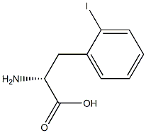 2-iodo-D-phenylalanine Structure