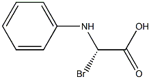 2-溴-L-苯甘氨酸,,结构式