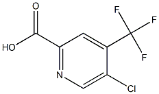 5-氯-4-三氟甲基吡啶-2-甲酸,,结构式