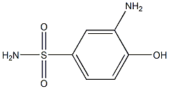 3-amino-4-phenolsulfonamide Structure